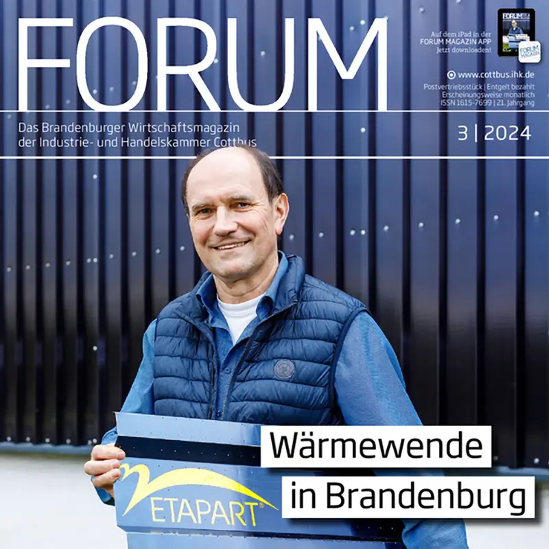 Ritter von Gral - Pressebericht Forum - Das Brandenburger Wirtschaftsmagazin