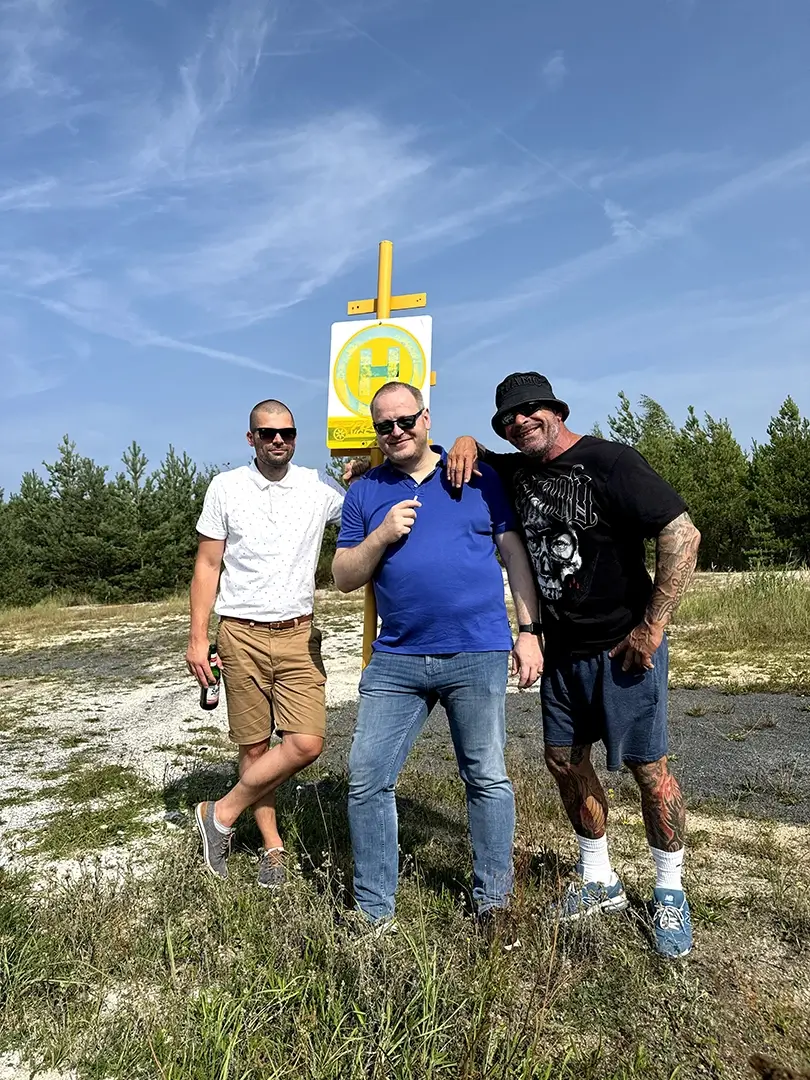 Ritterliches Teamevent 2024 - Kenny + Marcus + Kay